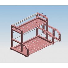 日用品家居注塑厨房置物架模具